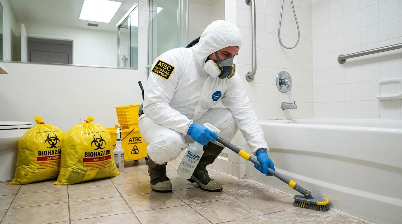 Decontamination equipment deployed for Blood Cleanup in East Moriches